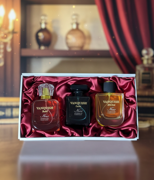 Vanquish  Bold, Desire & Luxe Edition Perfumes